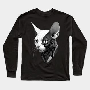 Mafia Cyber cat Long Sleeve T-Shirt